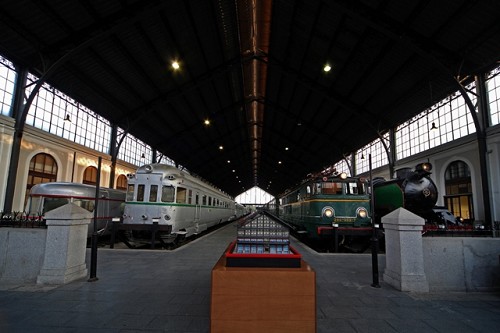 PodCastizo nº71: El museo del ferrocarril en la antigua estación de las Delicias de Madrid.